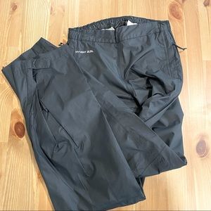 NWOT Black The North Face Rain Pants Size XS